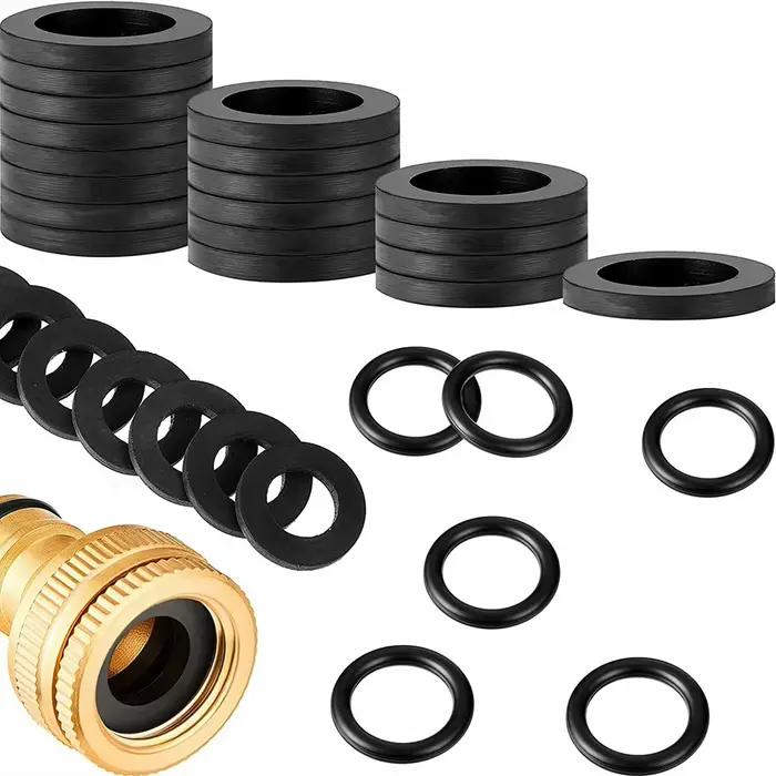 10 pièces anneau en caoutchouc joint plat bague d'étanchéité tuyau Flexible bain salle