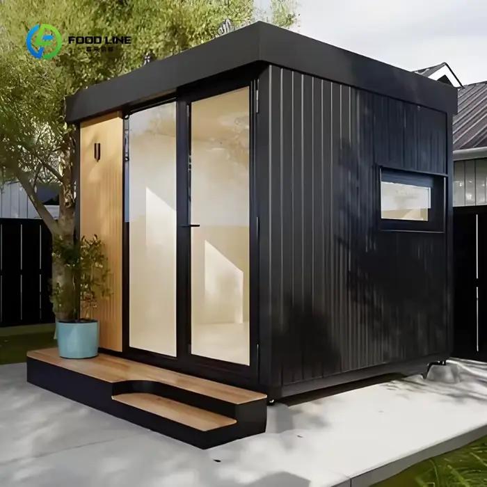 Sauna extérieur de luxe en bois pour 3-4 personnes